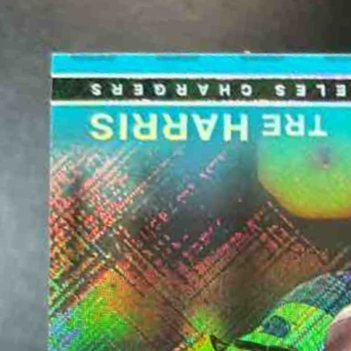 2025 Panini PhotoGenic Tre Harris Teal 1/35 BOOK END #181 RC Los Angeles Charger - Sports Cards