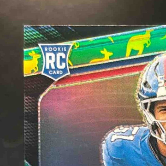2025 Panini Prizm Abdul Carter Kangaroo Prizm /61 #394 RC New York Giants - Sports Cards