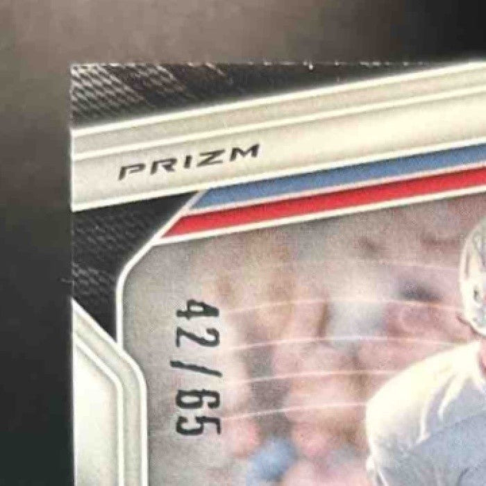 2025 Panini Prizm Archie Manning Orange Wave /65 #166 Houston Oilers - Sports Cards