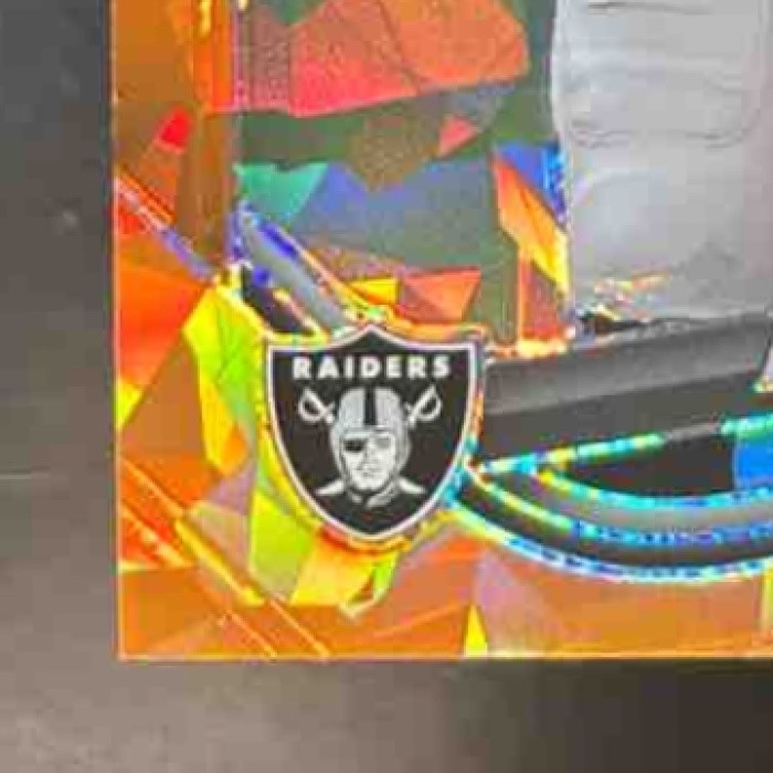2025 Panini Prizm Ashton Jeanty Orange Ice #315 RC Las Vegas Raiders - Sports Cards