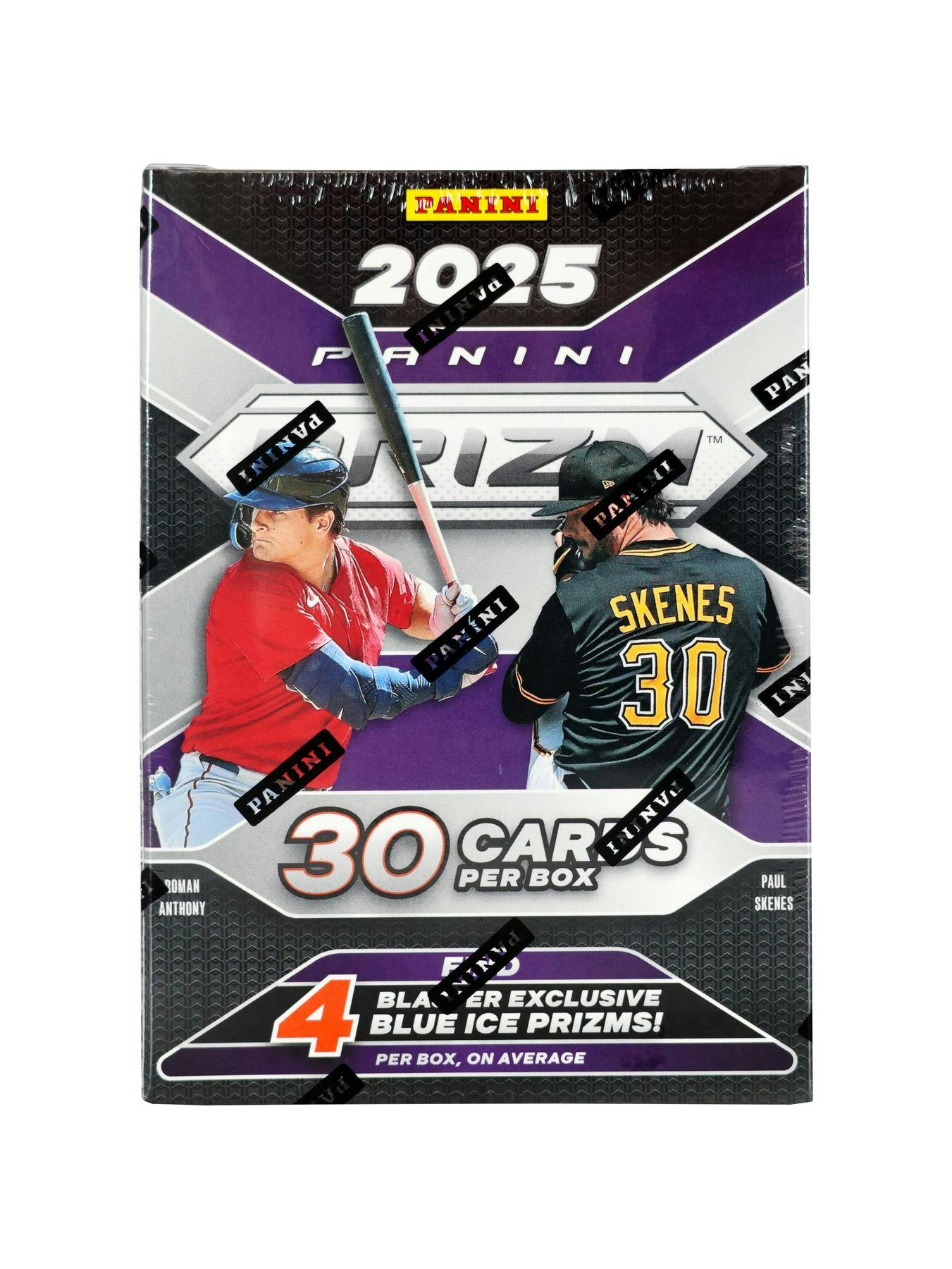 2025 Panini Prizm Baseball 6 Pack Blaster Box (Blue Ice and Red Pulsar Prizms) MLB Blaster Box
