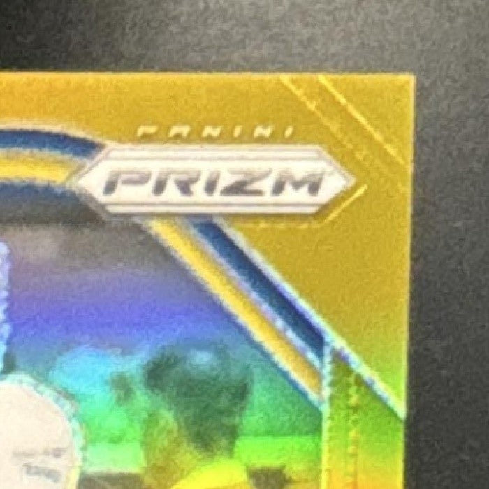 2025 Panini Prizm Braden Fiske Gold 1/10 #144 Los Angeles Rams - Sports Cards
