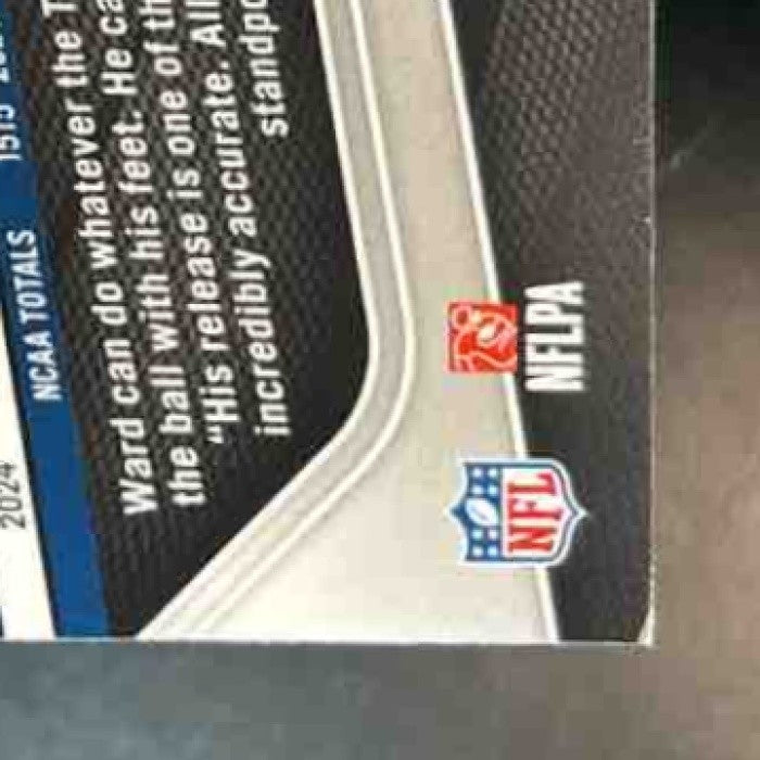2025 Panini Prizm Cam Ward White Disco #352 RC Tennessee Titans - Sports Cards