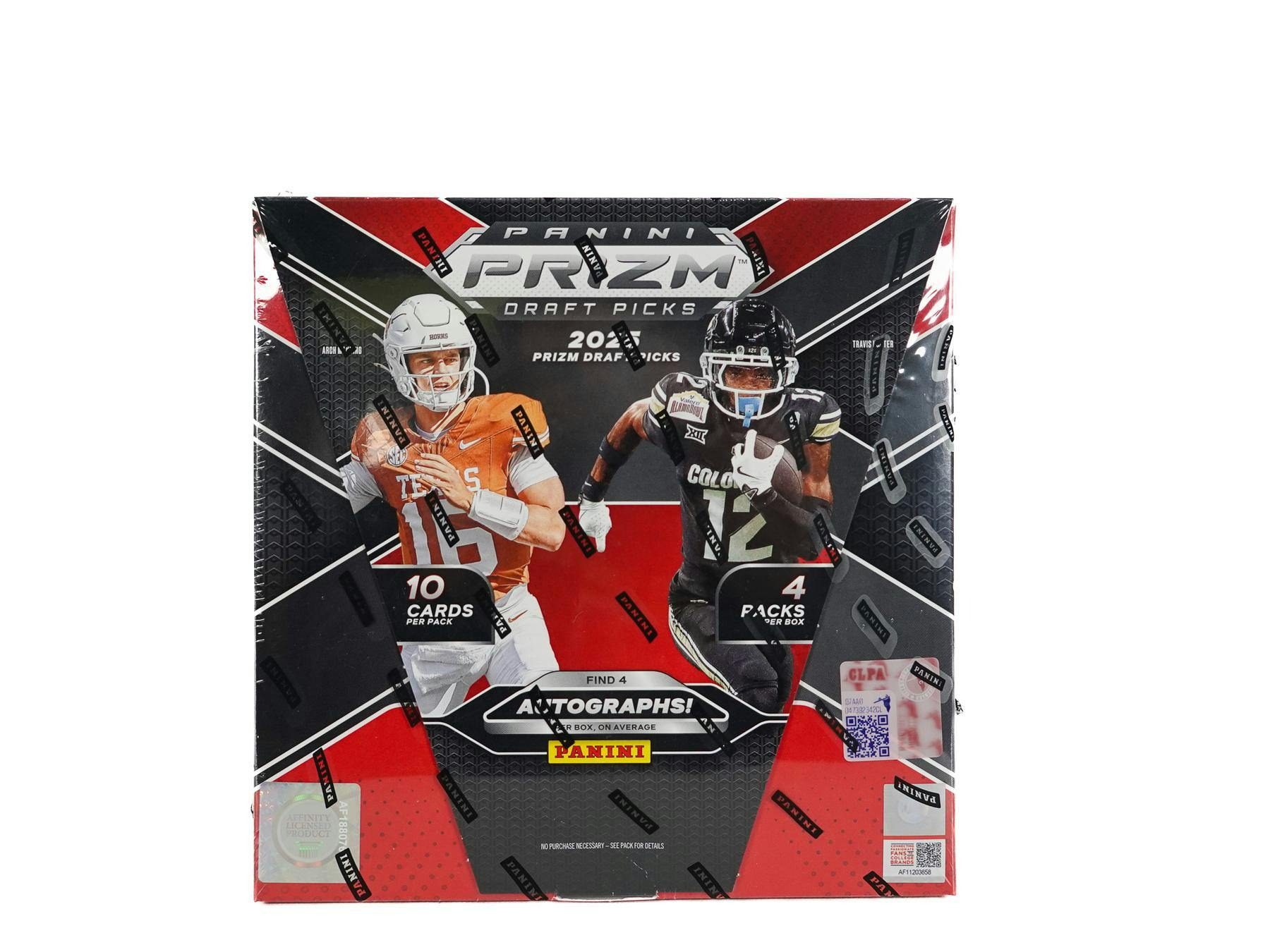 2025 Panini Prizm Draft Picks Football Hobby Box (4 Autos) - NFL Hobby Box