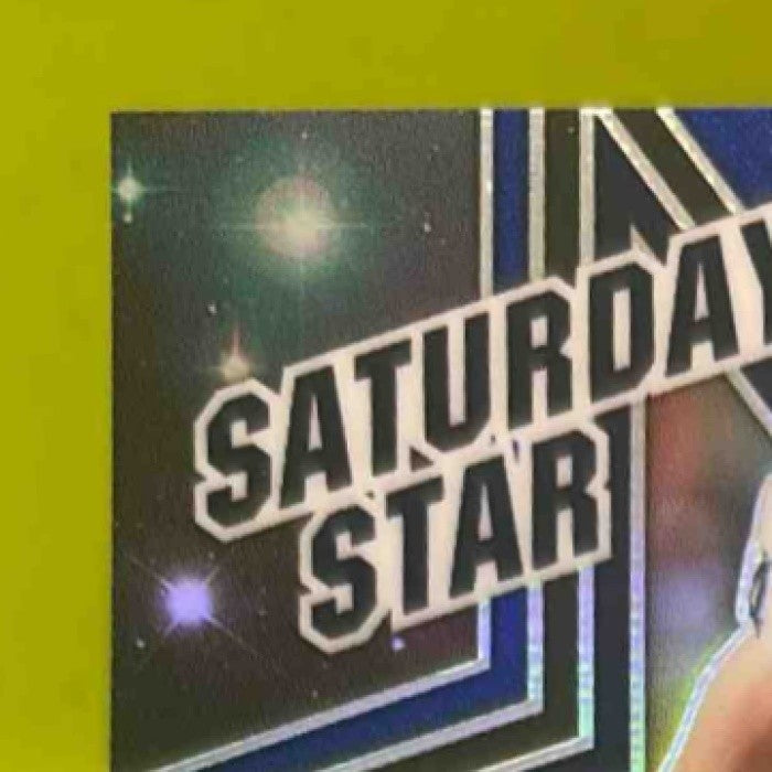 2025 Panini Prizm Draft Tyler Warren Saturday Star Auto Blue /75 - Sports Cards