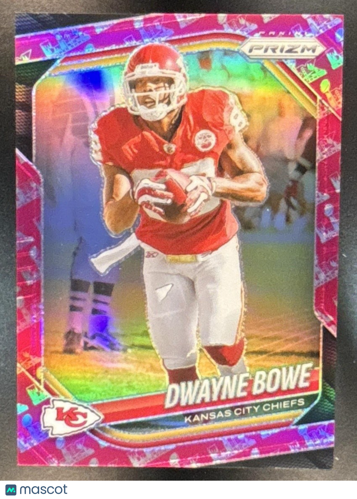 2025 Panini Prizm Dwayne Bowe Super Bowl LX /60 #46 Kansas City Chiefs - Sports Cards