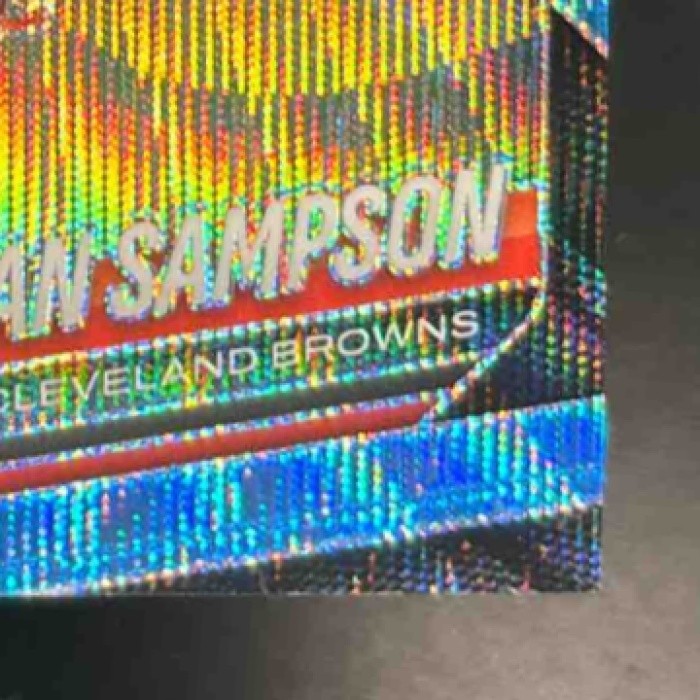 2025 Panini Prizm Dylan Sampson Blue Wave /230 #365 RC Cleveland Browns - Sports Cards