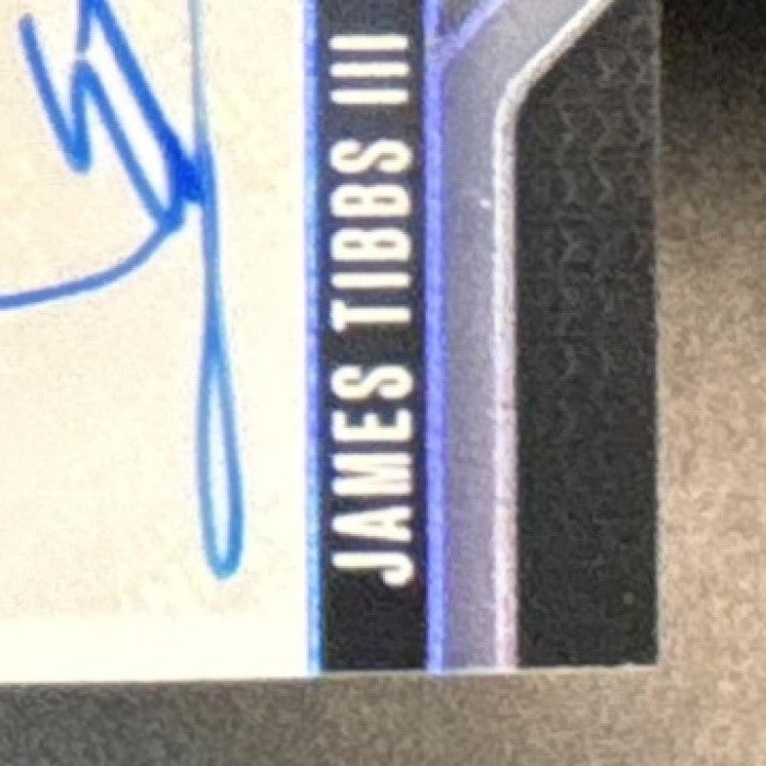 2025 Panini Prizm James Tibbs III Prospect Signatures Auto San Francisco Giants - Sports Cards