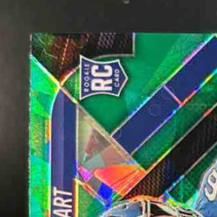 2025 Panini Prizm Jaxson Dart RC Emergent Green Ice #6 New York Giants - Sports Cards