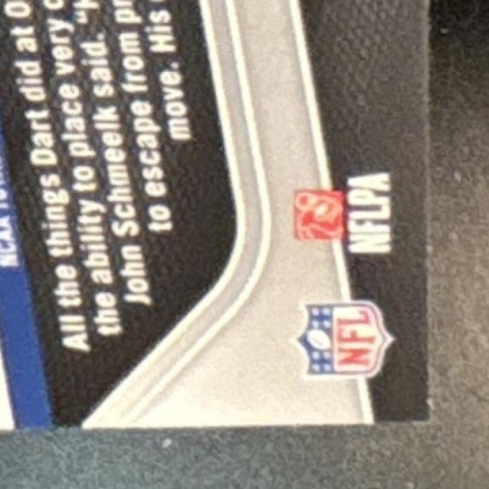 2025 Panini Prizm Jaxson Dart Silver #332 RC New York Giants - Sports Cards
