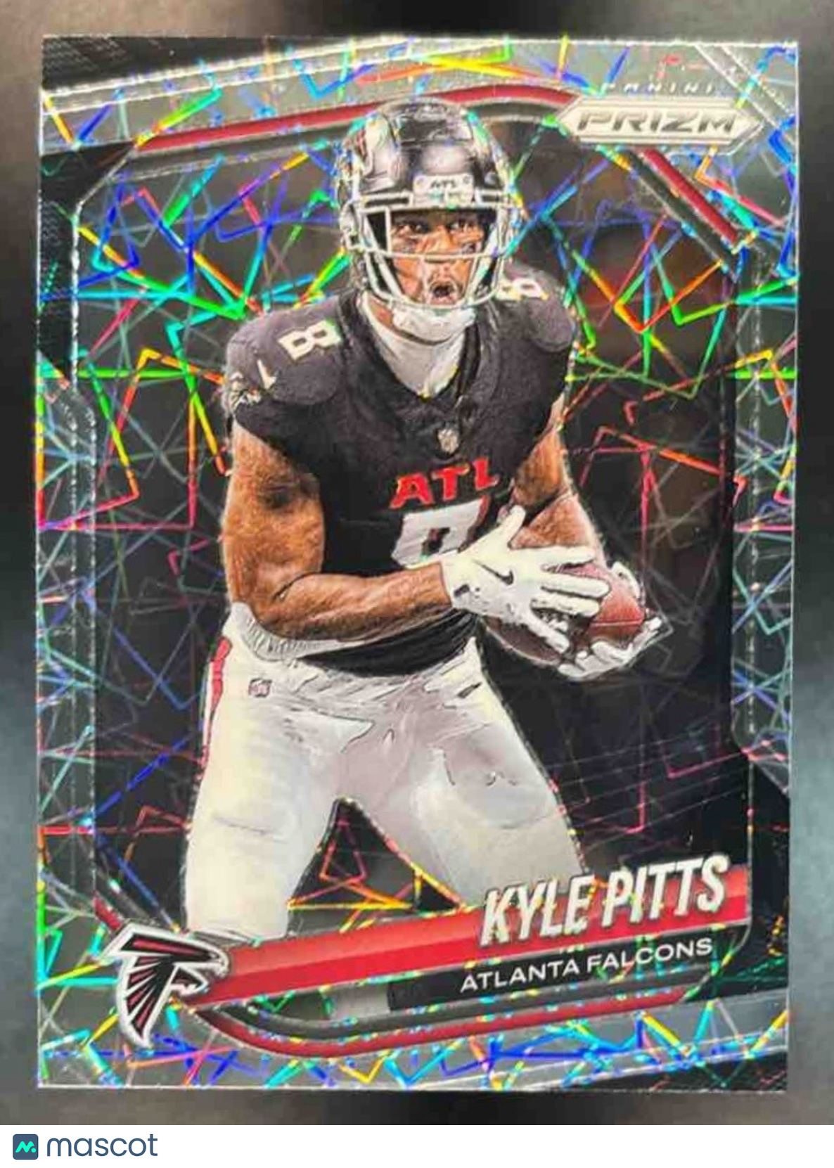 2025 Panini Prizm Kyle Pitts Lazer #222 Atlanta Falcons - Sports Cards