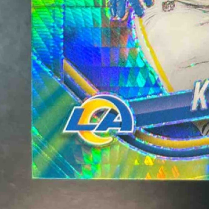 2025 Panini Prizm Kyren Williams Hyper /200 #138 Los Angeles Rams - Sports Cards