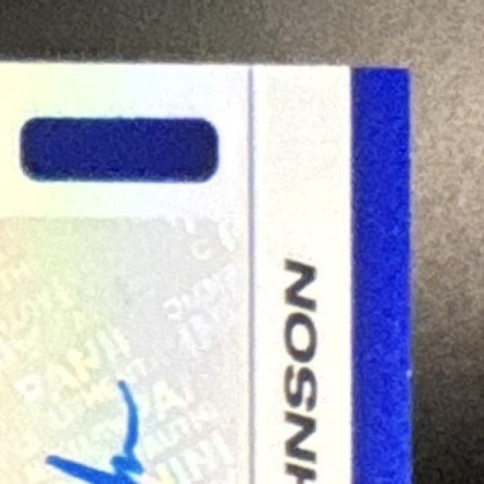 2025 Panini Prizm LIV Dustin Johnson Throwback Signatures Blue /99 Auto 4Aces GC - Sports Cards