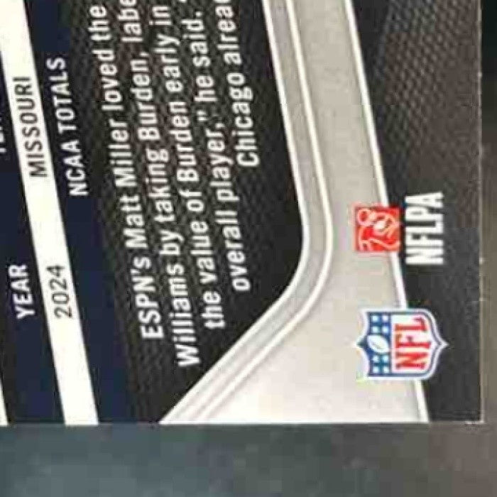2025 Panini Prizm Luther Burden III Silver #331 RC Chicago Bears - Sports Cards