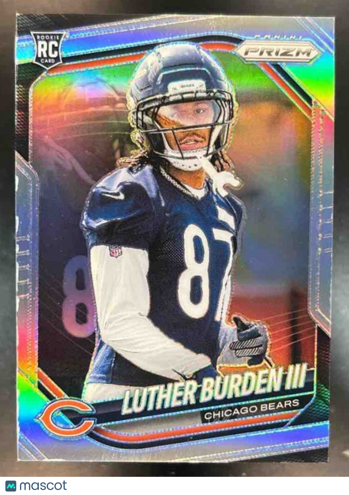 2025 Panini Prizm Luther Burden III Silver #331 RC Chicago Bears - Sports Cards