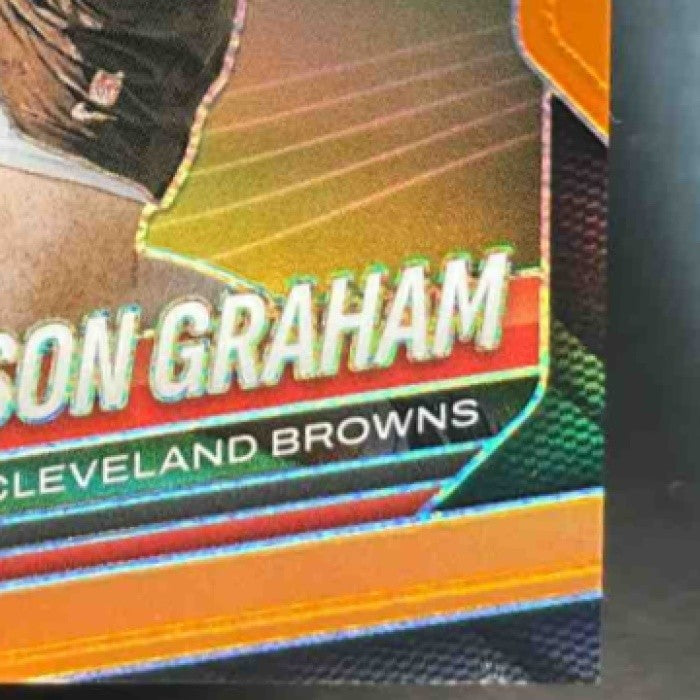2025 Panini Prizm Mason Graham Orange /249 #354 RC Cleveland Browns - Sports Cards