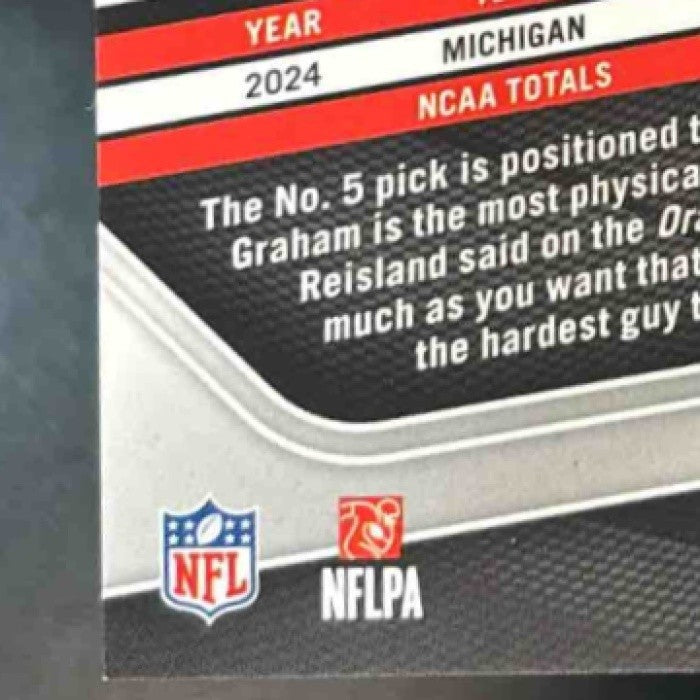 2025 Panini Prizm Mason Graham Orange /249 #354 RC Cleveland Browns - Sports Cards