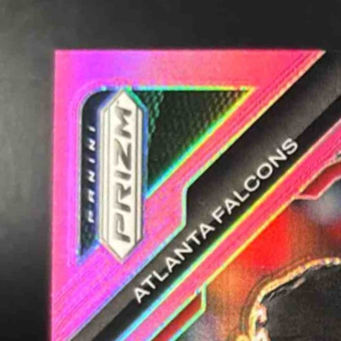 2025 Panini Prizm Michael Penix Jr. Premier Jerseys Pink MEM Atlanta Falcons - Sports Cards