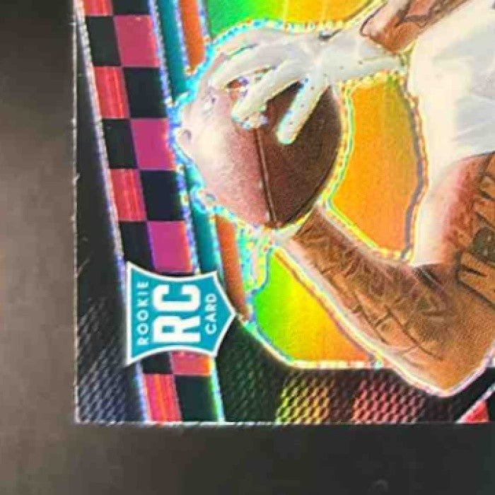 2025 Panini Prizm Ollie Gordon II Black & Red Checker #333 RC Miami Dolphins - Sports Cards