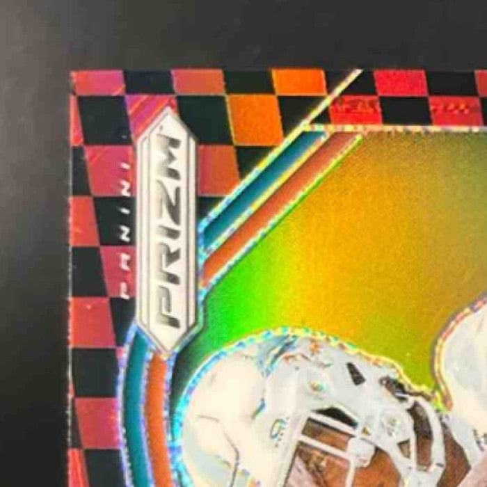 2025 Panini Prizm Ollie Gordon II Black & Red Checker #333 RC Miami Dolphins - Sports Cards
