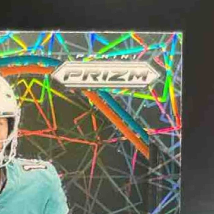2025 Panini Prizm Quinn Ewers Lazer #307 RC Miami Dolphins - Sports Cards