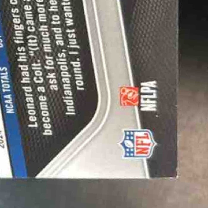 2025 Panini Prizm Riley Leonard Choice Red /20 #342 RC Indianapolis Colts - Sports Cards