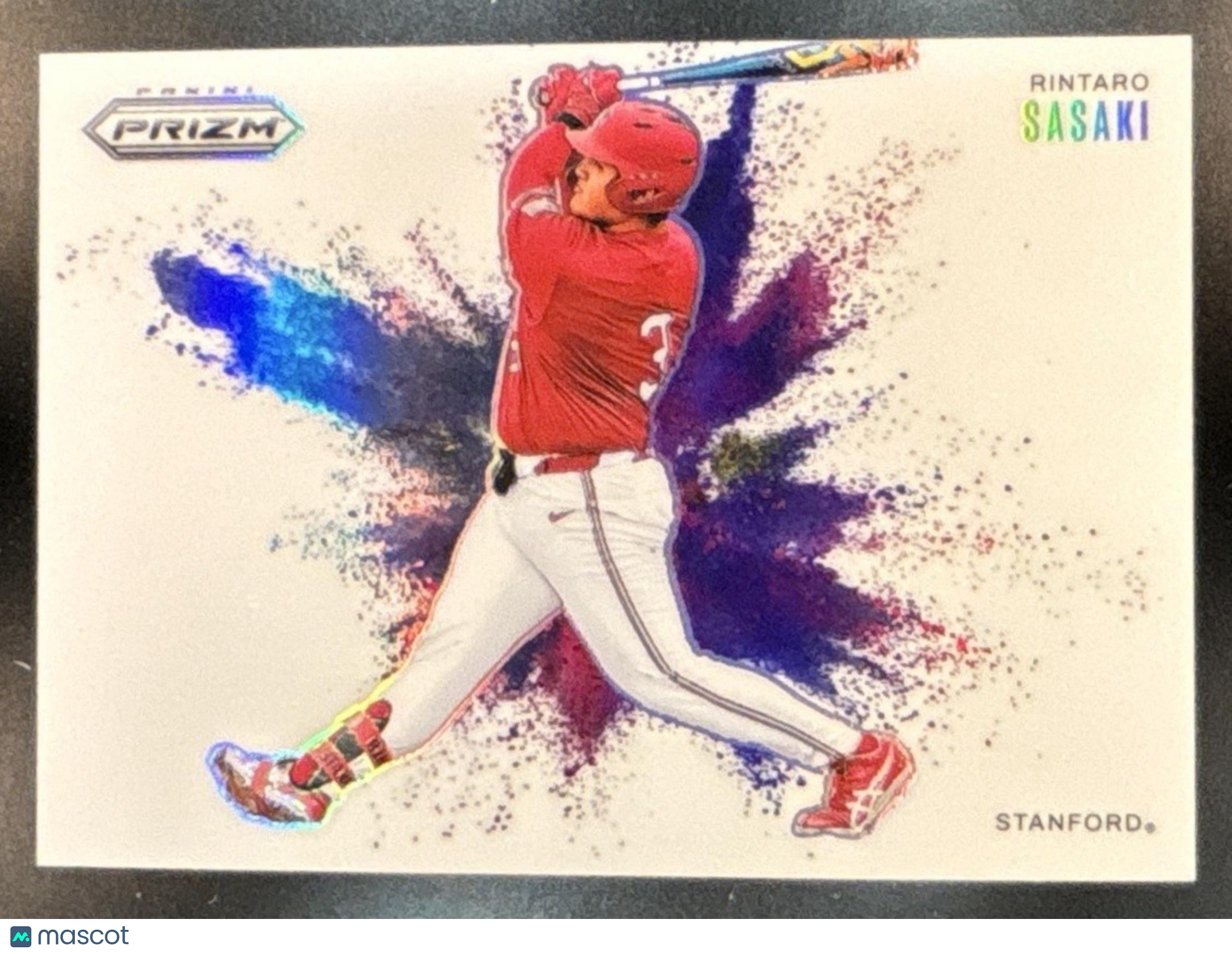 2025 Panini Prizm Rintaro Sasaki Color Blast #6 - Sports Cards