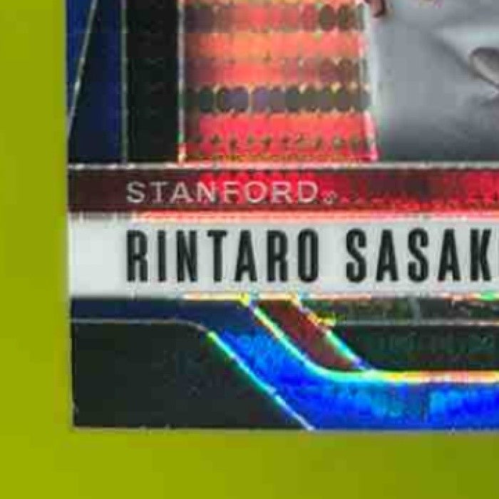 2025 Panini Prizm Rintaro Sasaki Prizms Blue Pulsar 37/75 #271 - Sports Cards