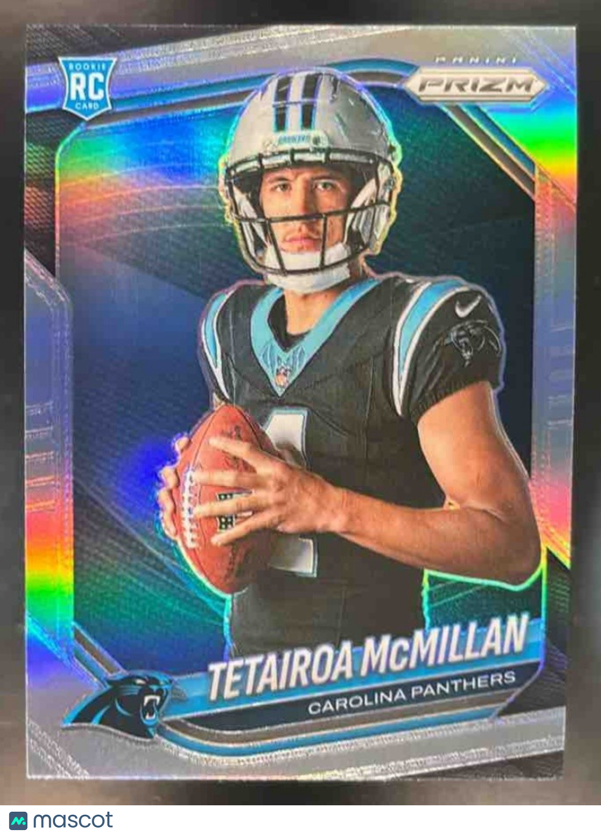 2025 Panini Prizm Tetairoa McMillan Variations Silver #401 Carolina Panthers - Sports Cards