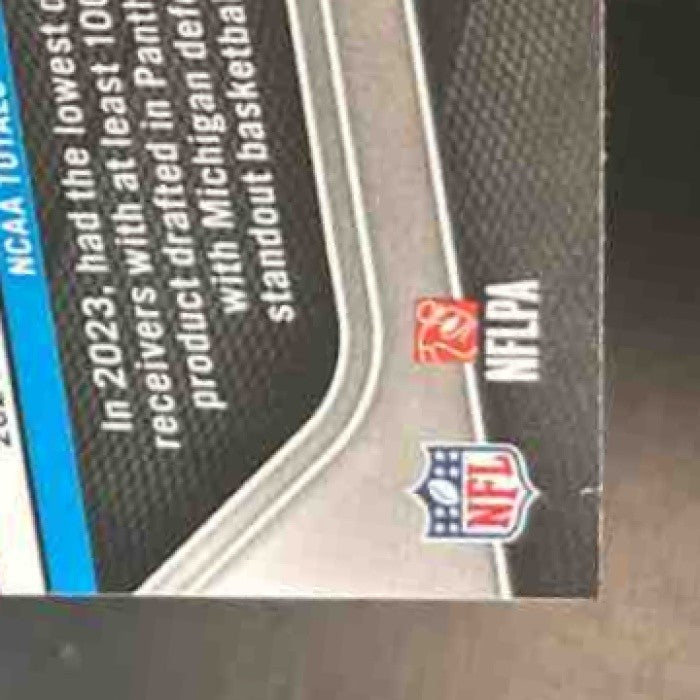 2025 Panini Prizm Tetairoa McMillan Variations Silver #401 Carolina Panthers - Sports Cards