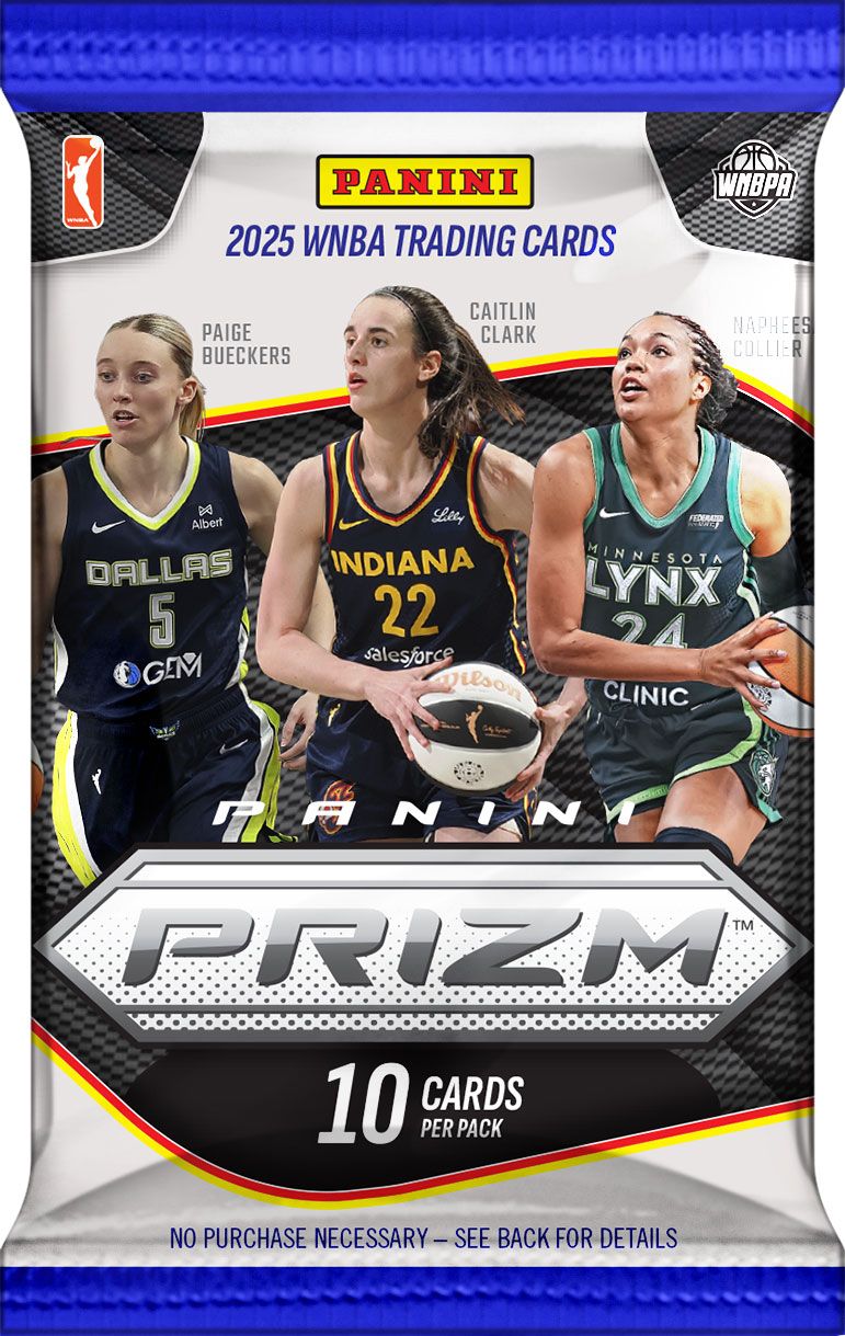 2025 Panini PRIZM WNBA Blaster Box (6 Ice Prizms) - Blaster Box