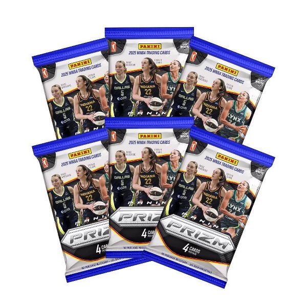 2025 Panini PRIZM WNBA Blaster Box (6 Ice Prizms) - Blaster Box
