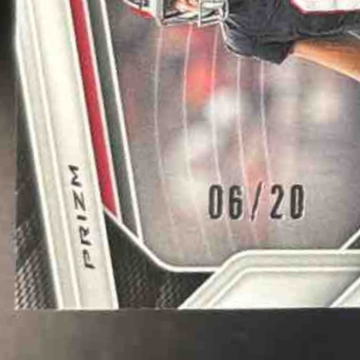 2025 Panini Prizm Younghoe Koo Choice Red /20 #131 Atlanta Falcons - Sports Cards