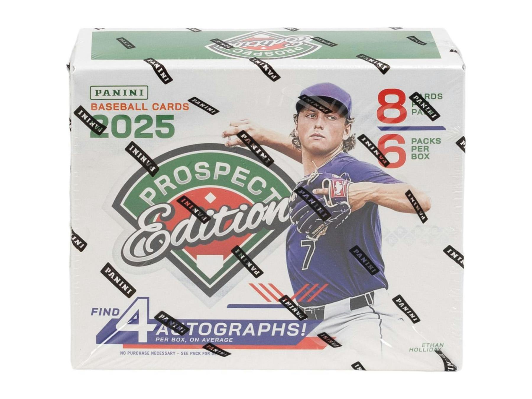 2025 Panini Prospect Edition Baseball Hobby Box (4 Autographs) Kaboom Chase! - Collectible Trading Cards