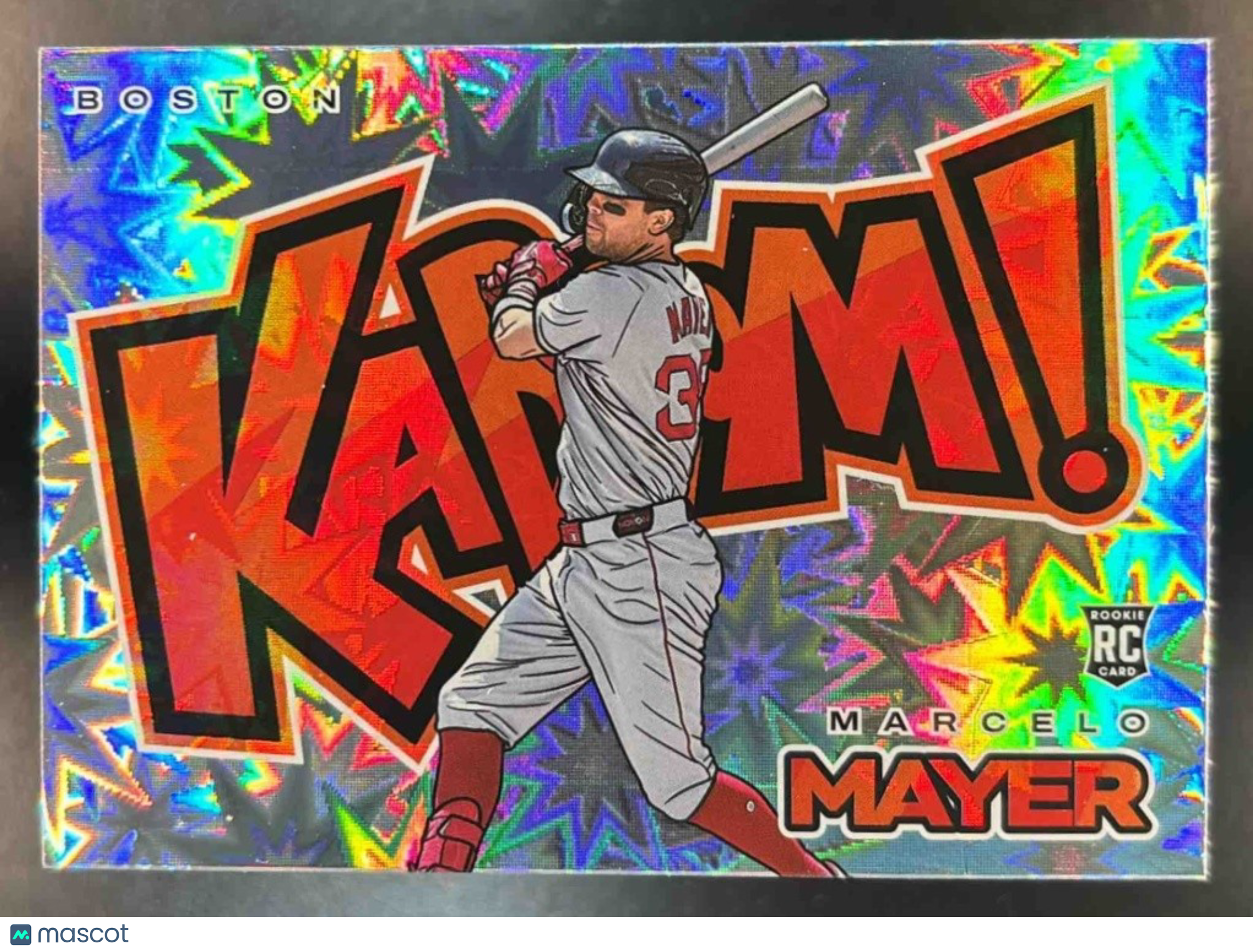 2025 Panini Prospect Edition Marcelo Mayer Kaboom! RC #6 Boston Red Sox - Sports Cards