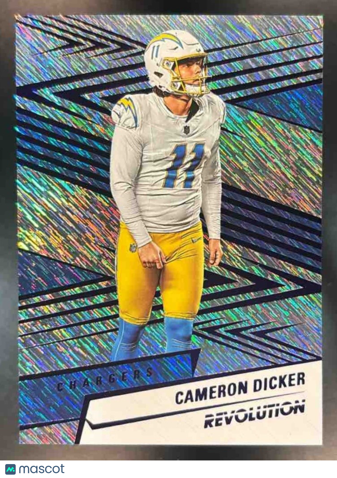 2025 Panini Revolution Cameron Dicker /175 #156 Los Angeles Chargers - Sports Cards