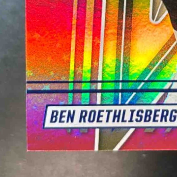 2025 Panini Rookies & Stars Ben Roethlisberger Red and Blue /49 #63 Steelers - Sports Cards