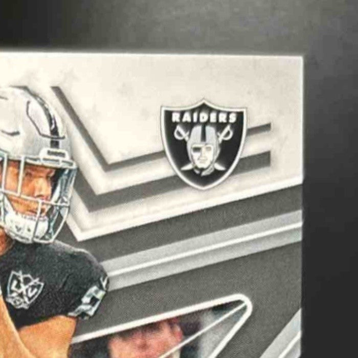 2025 Panini Rookies & Stars Brock Bowers True Blue /149 #12 Las Vegas Raiders - Sports Cards