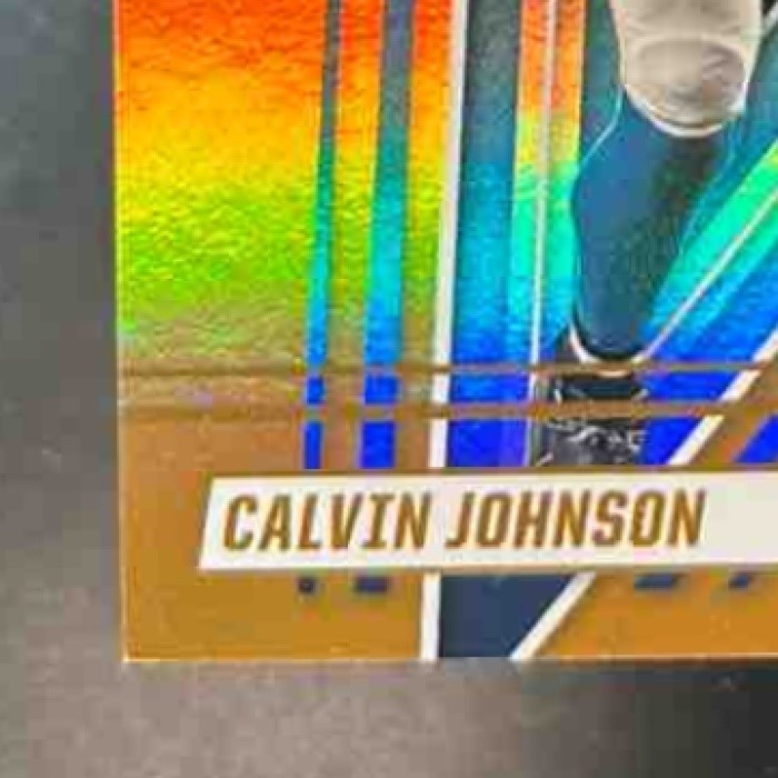 2025 Panini Rookies & Stars Calvin Johnson Orange /249 #70 Detroit Lions - Sports Cards