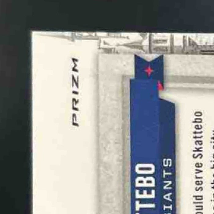 2025 Panini Rookies & Stars Cam Skattebo Crusade Silver #21 RC New York Giants - Sports Cards