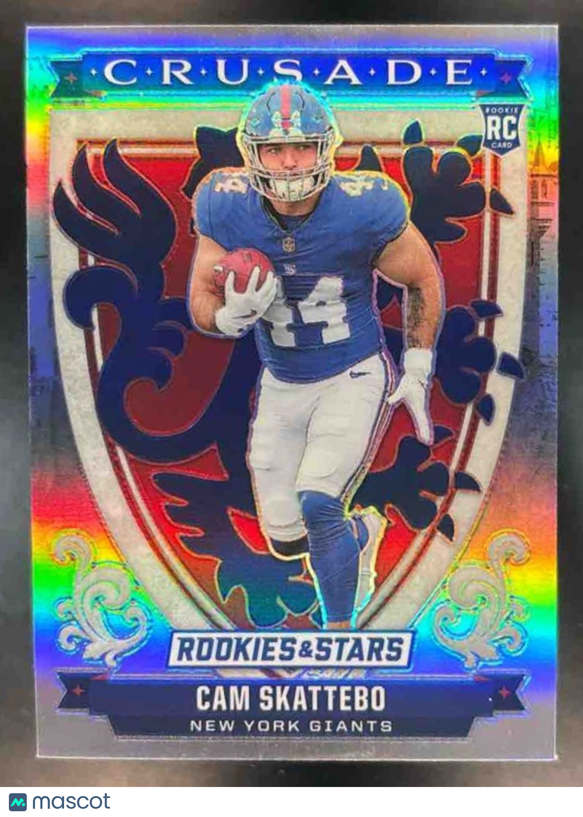 2025 Panini Rookies & Stars Cam Skattebo Crusade Silver #21 RC New York Giants - Sports Cards
