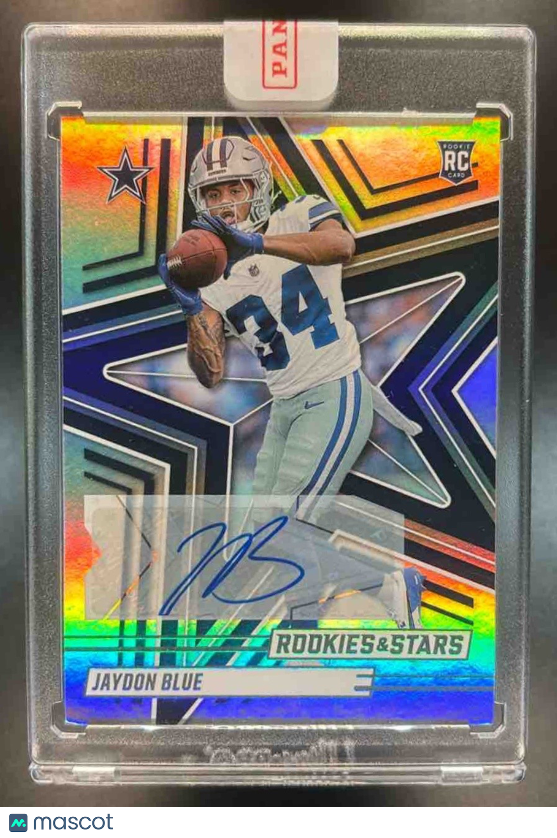 2025 Panini Rookies & Stars Jaydon Blue Signatures #139 RC Auto Dallas Cowboys - Sports Cards