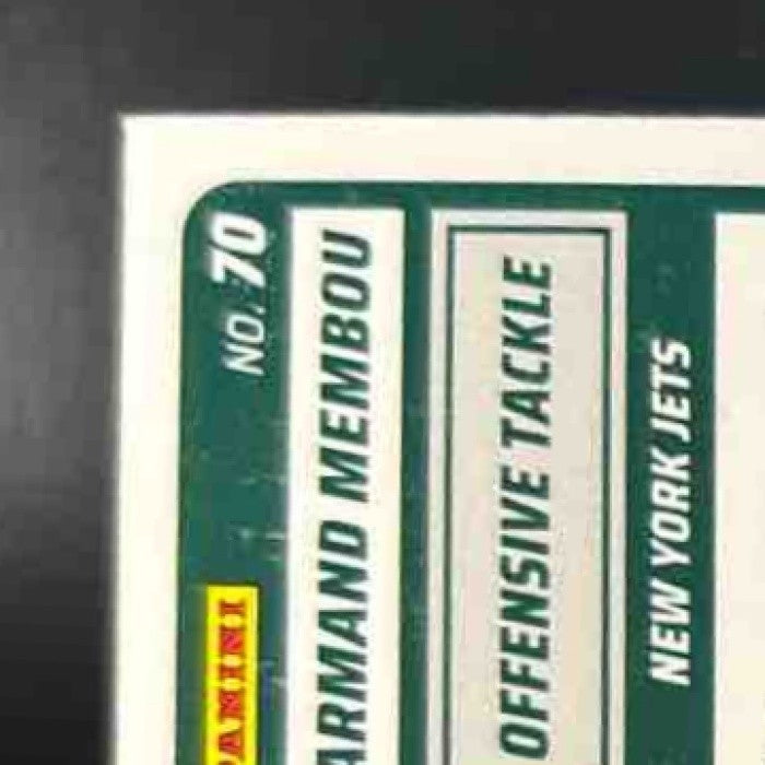 2025 Panini Score Armand Membou Rookies Circular /299 #70 New York Jets - Sports Cards