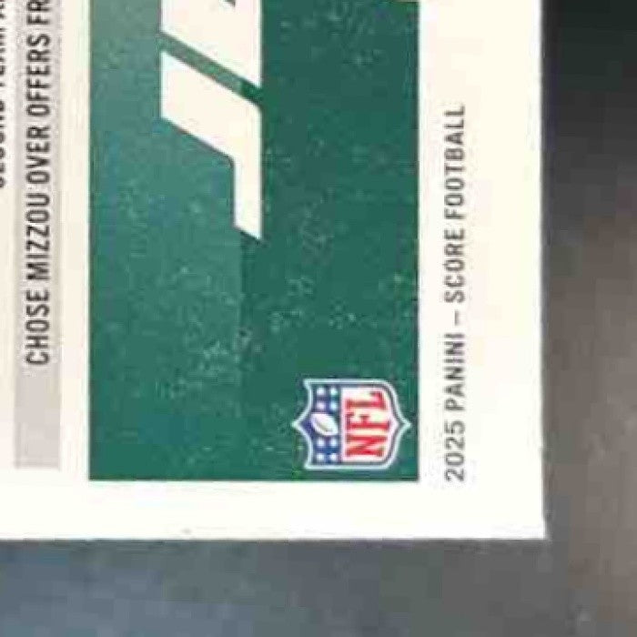2025 Panini Score Armand Membou Rookies Circular /299 #70 New York Jets - Sports Cards