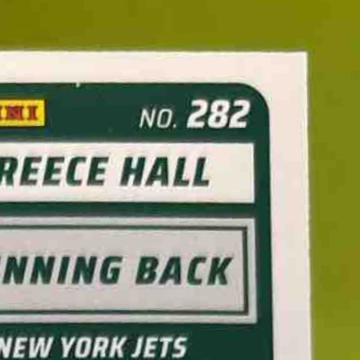 2025 Panini Score Breece Hall End Zone 3/6 #282 New York Jets - Sports Cards