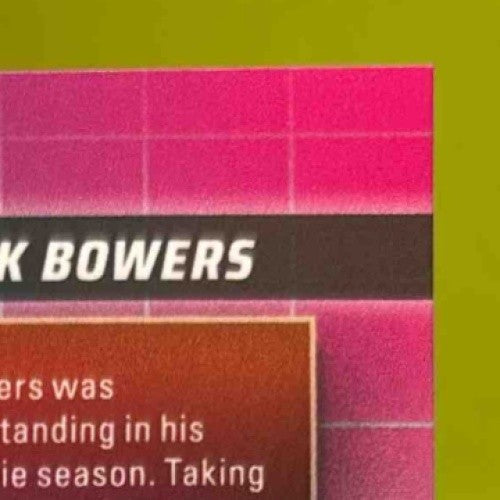 2025 Panini Score Brock Bowers Step Ahead #11 Las Vegas Raiders - Sports Cards