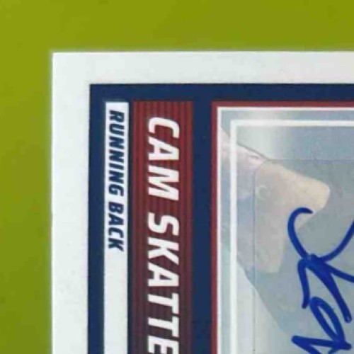 2025 Panini Score Cam Skattebo Rookies Signatures #1 Auto New York Giants - Sports Cards