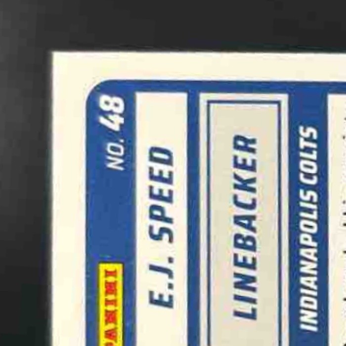 2025 Panini Score E.J. Speed Electric /99 #48 Indianapolis Colts - Sports Cards