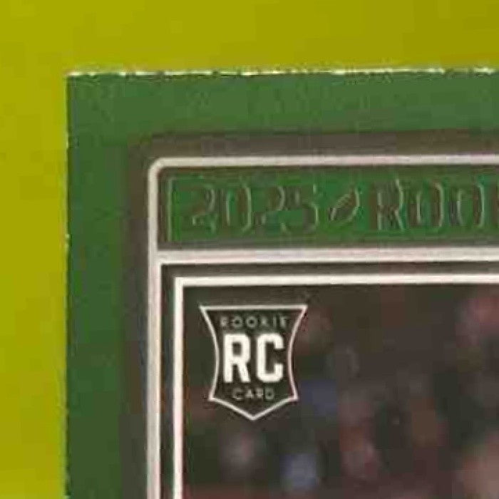2025 Panini Score Jack Bech Rookies Signatures Green #63 Auto Las Vegas Raiders - Sports Cards
