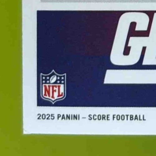 2025 Panini Score Jaxson Dart Rookies #35 New York Giants - Sports Cards